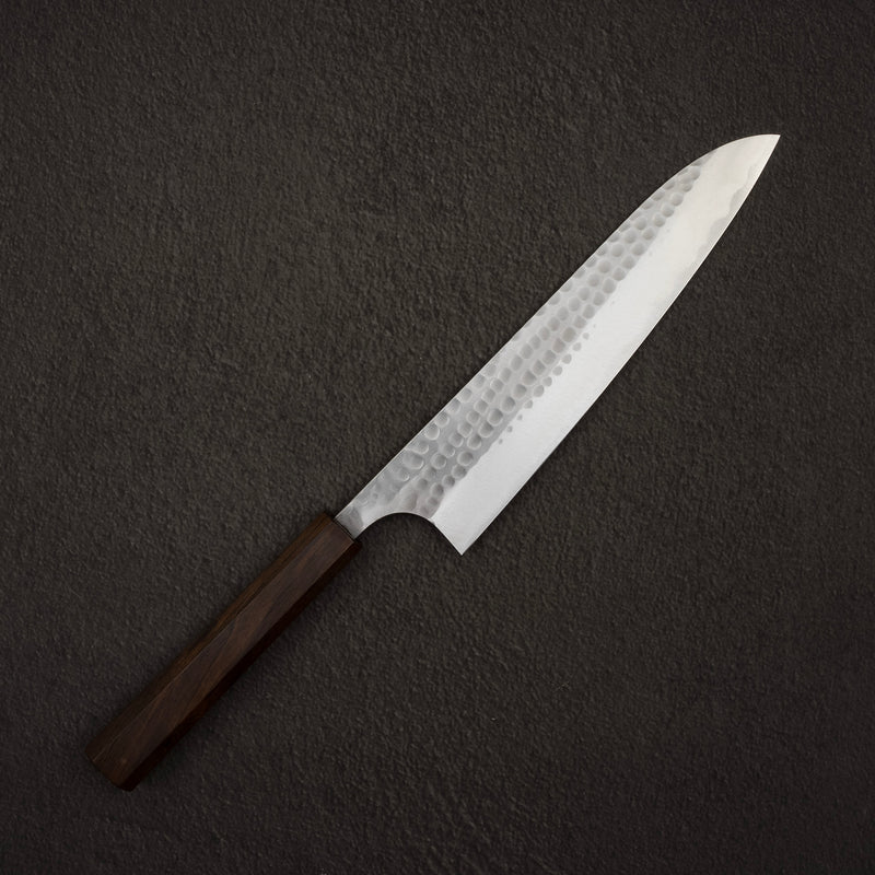 안류 카츠시게 청2강 츠치메 스텐클래드 규토(셰프나이프) 210mm 에보니 핸들