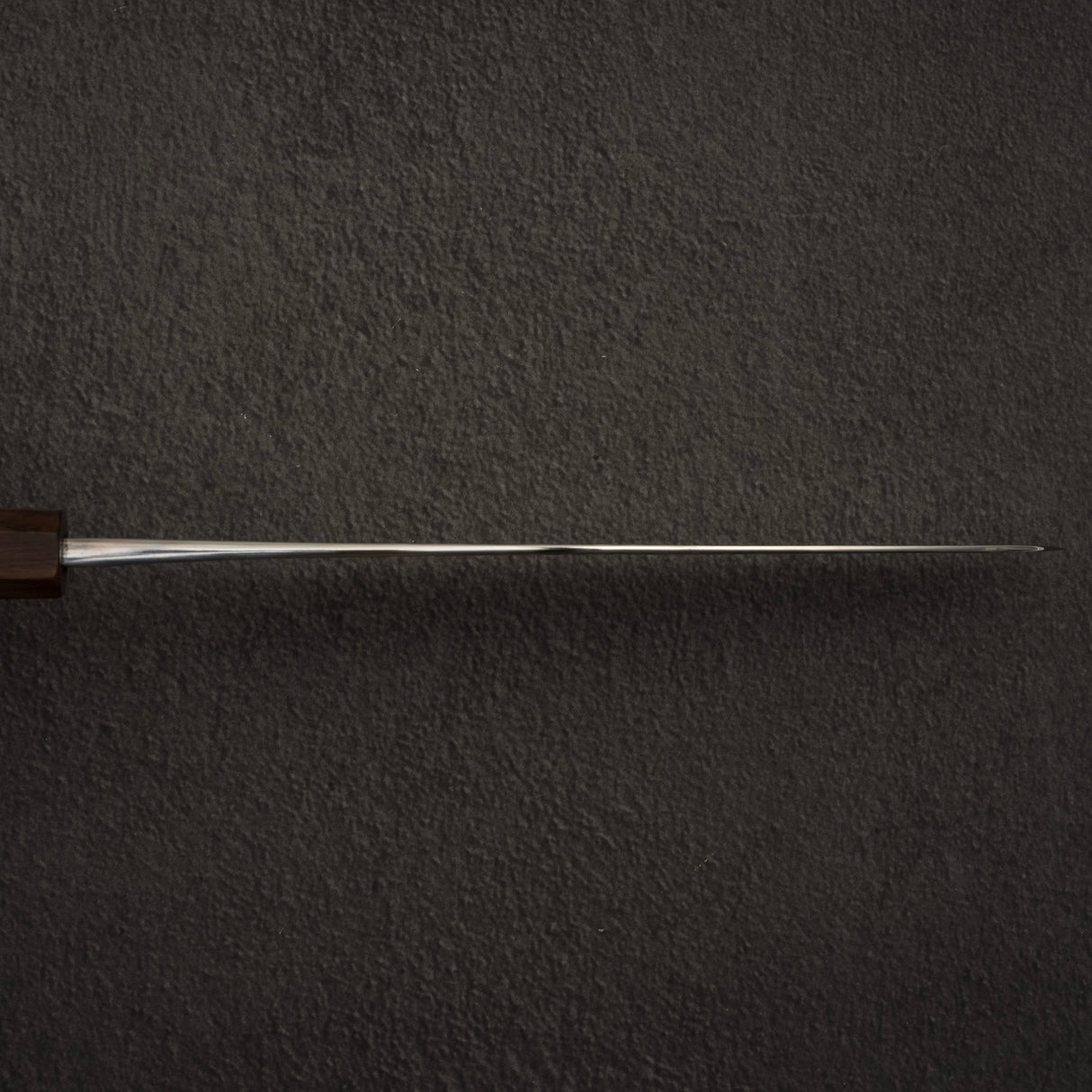 Katsushige Anryu Blue 2 Tsuchime Stainless Clad Gyuto 210mm Ebony Handle