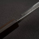 Katsushige Anryu Blue 2 Tsuchime Stainless Clad Gyuto 210mm Ebony Handle