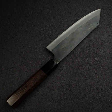 Kurogane Blue 2 Kurouchi Bunka 165mm B-Grade, Rosewood Handle