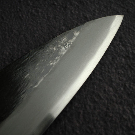 Kurogane Blue 2 Kurouchi Gyuto 210mm B-Grade, Rosewood Handle