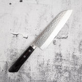 마스타니 코쿠류 VG10 다마스커스 츠치메 산토쿠(다용도칼) 170mm 웨스턴핸들