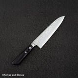 마스다니 사이류 VG10 다마스커스 규토(셰프나이프) 180mm 웨스턴핸들