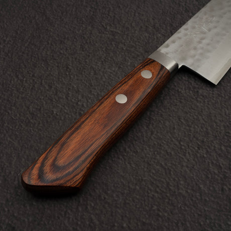 Masutani VG1 Tsuchime Santoku 170mm Western Handle
