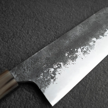 Mazaki White 2 Kurouchi Santoku 180mm