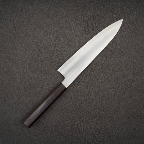 묘진 리키 코발트 스페셜 규토(셰프나이프) 210mm 에보니 핸들