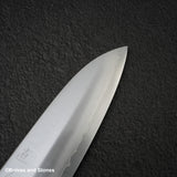 묘진 코발트 스페셜 산토쿠(다용도칼) 180mm 에보니 핸들