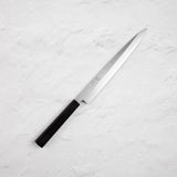 하츠코코로 x 묘진 시라사기 백2강 야나기바(사시미칼) 270mm