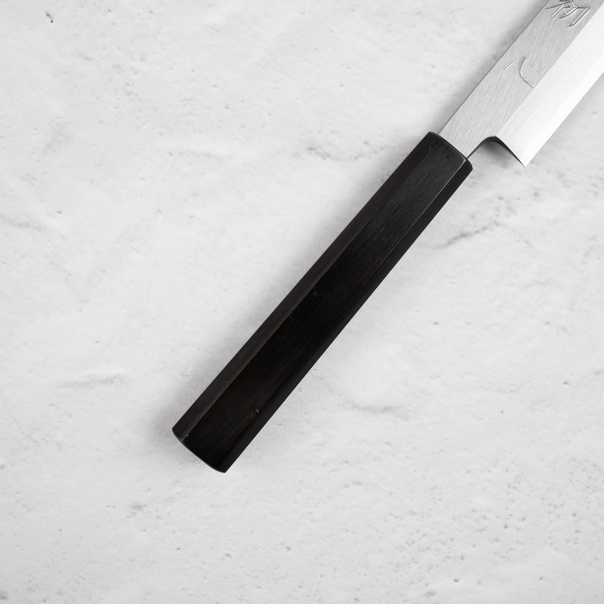 하츠코코로 x 묘진 시라사기 백2강 야나기바(사시미칼) 270mm