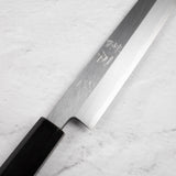하츠코코로 x 묘진 시라사기 백2강 야나기바(사시미칼) 270mm