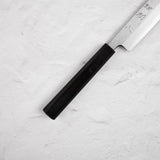 하츠코코로 x 묘진 시라사기 백2강 야나기바(사시미칼) 300mm
