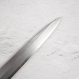 하츠코코로 x 묘진 시라사기 백2강 야나기바(사시미칼) 300mm