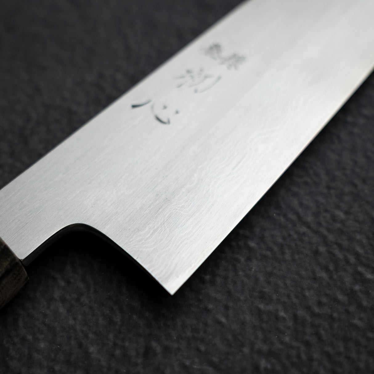 나카가와 청1강 다마스커스 K팁 규토(셰프나이프) 210mm 자작나무 핸들