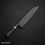 나카가와 청1강 다마스커스 K팁 규토(셰프나이프) 210mm 자작나무 핸들
