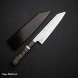 나카가와 청1강 다마스커스 K팁 규토(셰프나이프) 210mm 자작나무 핸들
