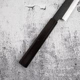 하츠코코로 나카가와 청1강 쿠로우치 다마스커스 스지히키 240mm 에칭 블랙 에보니
