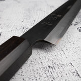 하츠코코로 나카가와 청1강 쿠로우치 다마스커스 스지히키 240mm 에칭 블랙 에보니