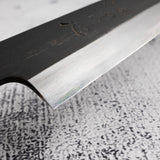 하츠코코로 나카가와 청1강 쿠로우치 다마스커스 스지히키 240mm 에칭 블랙 에보니