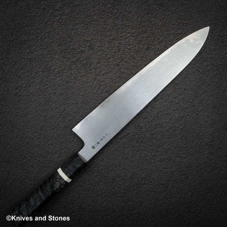 Hatsukokoro x Satoshi Nakagawa Blue 1 Damascus Gyuto 270mm