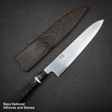 Hatsukokoro x Satoshi Nakagawa Blue 1 Damascus Gyuto 270mm