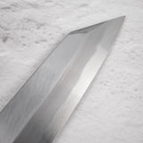 Nakagawa Blue1 Wide Bevel Kasumi K-tip Gyuto 240mm Ebony Handle