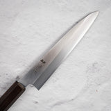 Nakagawa Blue 1 Wide Bevel Kasumi Petty 150mm Ebony Handle