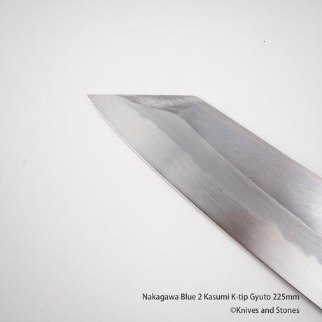 Nakagawa Blue 2 Kasumi K-tip Gyuto 225/255 mm