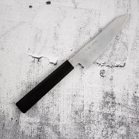 Nakagawa Left Hand Ginsan Honesuki 150 mm Kasumi Ebony