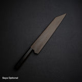하츠코코로 x 나카가와 은삼강 와이드베벨 K팁 규토(셰프나이프) 270mm 에보니 핸들