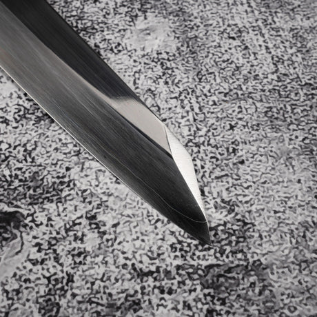 Nakagawa Ginsan K-tip Yanagiba 270 mm Mirror-polished Ebony Handle