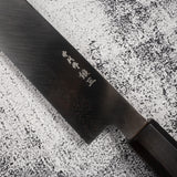 나카가와 은삼강 K팁 야나기바(사시미칼) 300mm 경면 에보니 핸들