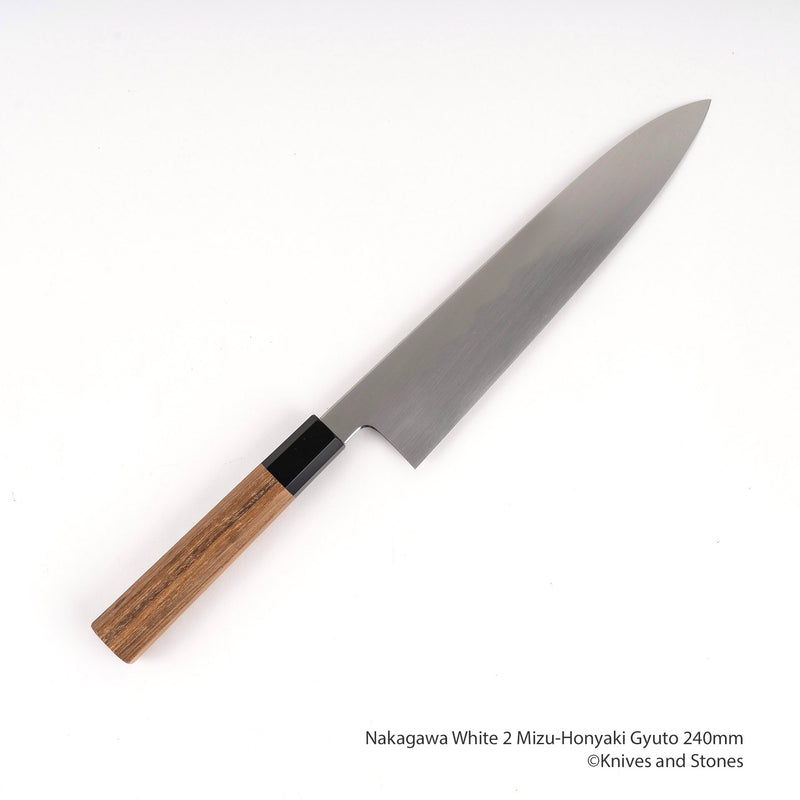 나카가와 백2강 미즈혼야키 규토(셰프나이프) 240mm