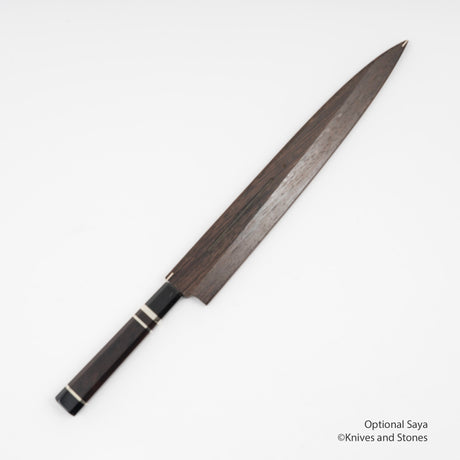 나카가와 백지강 혼야키 야나기바(사시미칼) 300mm 경면