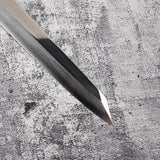 Nakagawa Ginsan K-tip Yanagiba 330 mm Mirror-polished Ebony