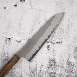 Nigara Aogami (Blue) Super Gyuto 210mm Tsuchime Black Chacate