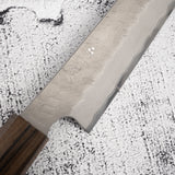 Nigara Aogami (Blue) Super Sakimaru Sujihiki 300mm Tsuchime Black Chacate