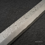 니가라 안몬 쿠로조메 청2강 다마스커스 사키마루 타코히키 야나기바(사시미칼) 300mm