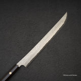 니가라 안몬 쿠로조메 청2강 다마스커스 사키마루 타코히키 야나기바(사시미칼) 330mm