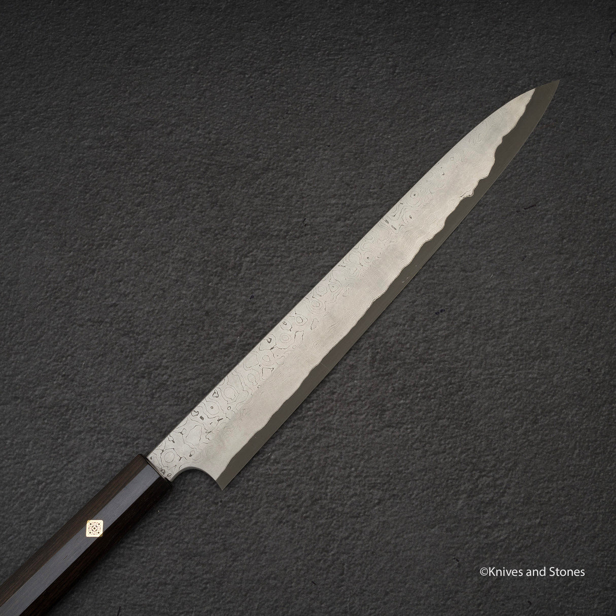 니가라 안몬 쿠로조메 청2강 다마스커스 야나기바(사시미칼) 300mm