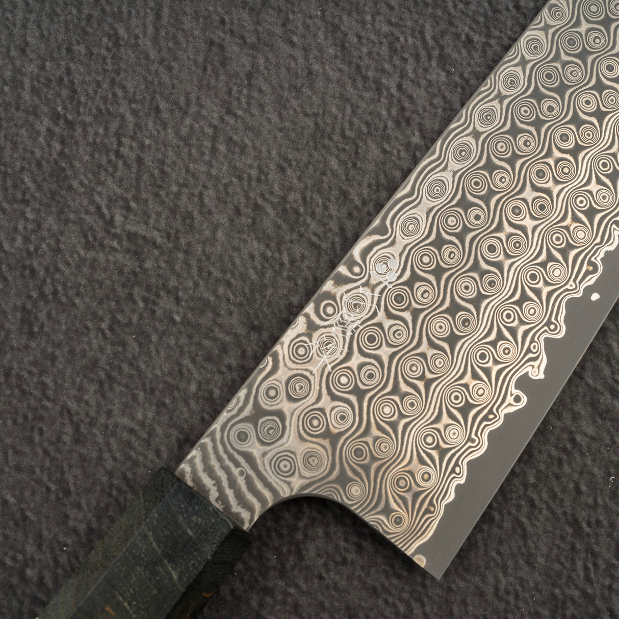Nigara Anmon SG2 Damascus Nakiri 180mm Birch (暗紋)