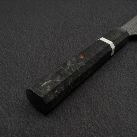 Nigara Anmon SG2 Raindrop Damascus K-tip Sujihiki 255mm Birch