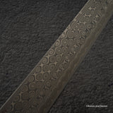 Nigara Anmon SG2 Raindrop Damascus Sakimaru Sujihiki 270mm