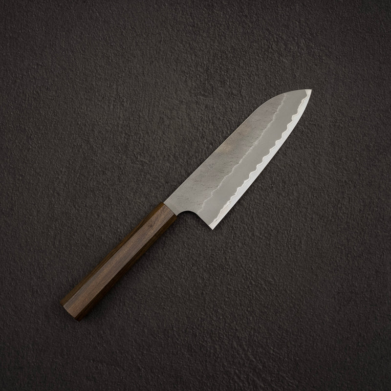 니가라 하모노 슈퍼청지 쿠로우치 츠치메 산토쿠(다용도칼) 180mm 블랙 차카테