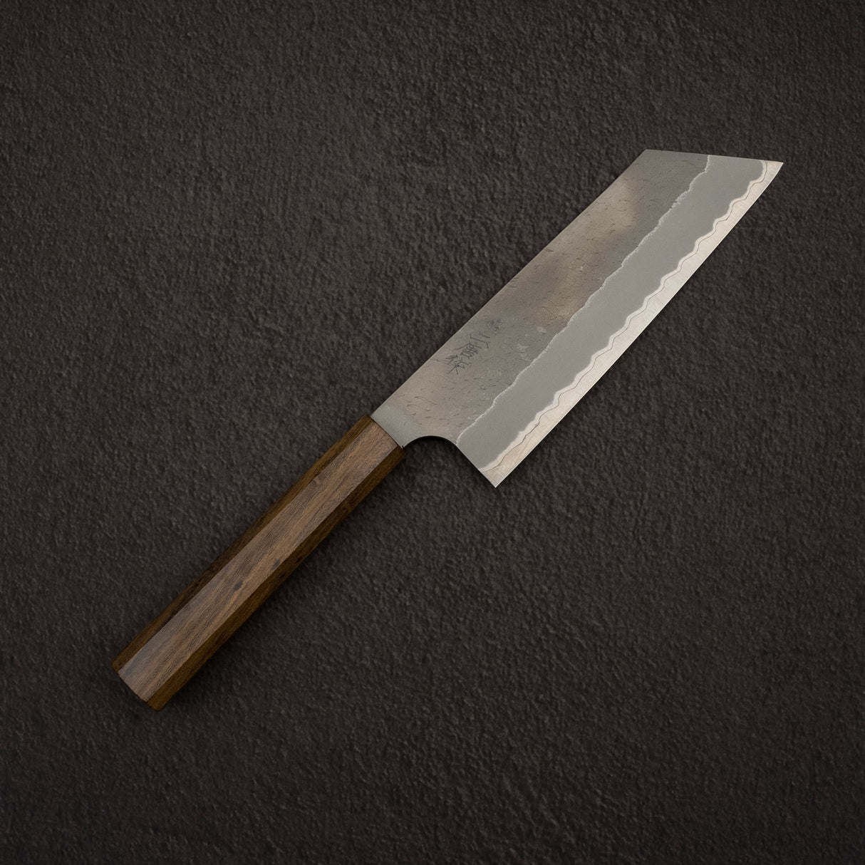 니가라 하모노 슈퍼청지 K팁 나키리(야채칼) 180mm 블랙 차카테