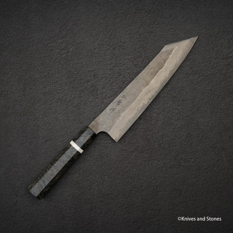니가라 은삼강 쿠로조메 다마스커스 K팁 규토(셰프나이프) 240mm