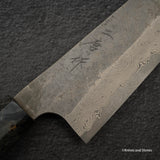 니가라 은삼강 쿠로조메 다마스커스 K팁 규토(셰프나이프) 240mm