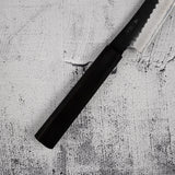 Nigara SG2 KU Butcher 165mm Kurouchi Tsuchme Ebony