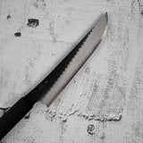 Nigara SG2 KU Butcher 165mm Kurouchi Tsuchme Ebony