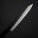 Nigara SG2 Kurouchi Tsuchime K-Tip Sujihiki 255mm Ebony