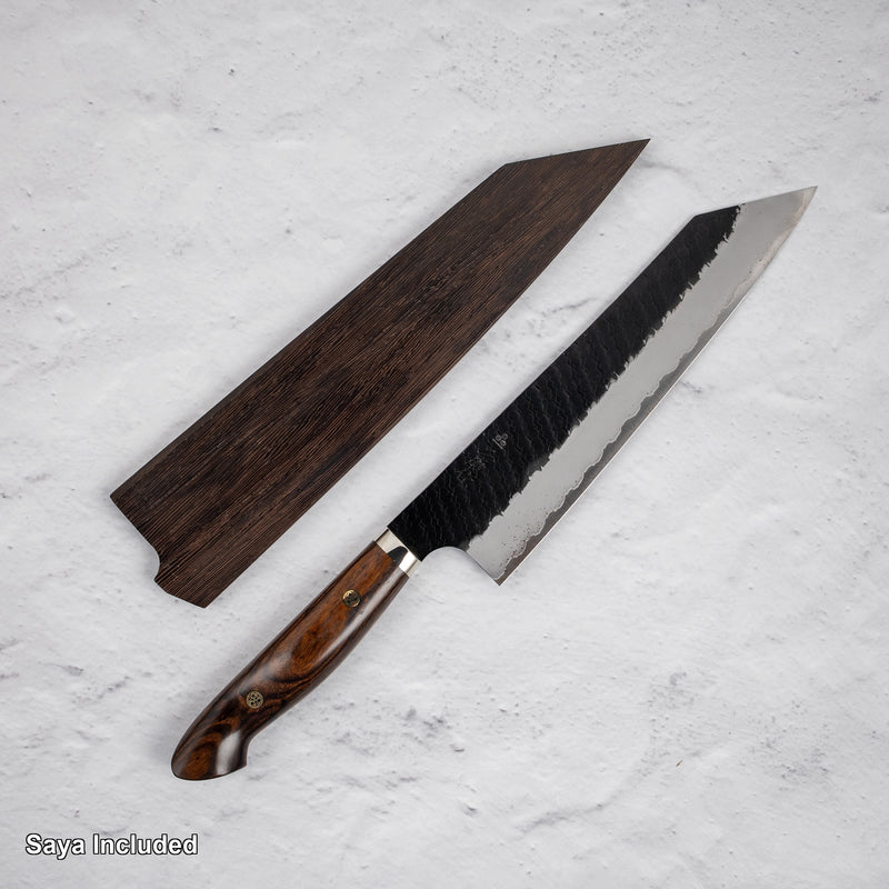 니가라 하모노 SG2 쿠로우치 츠치메 K팁 규토(셰프나이프) 240mm 웨스턴핸들 아이언우드